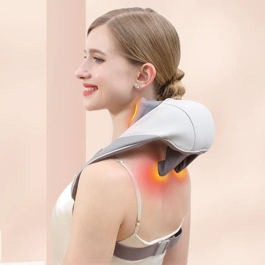 Neck And Back Massager With Handle – Premium Quality Pain Relief